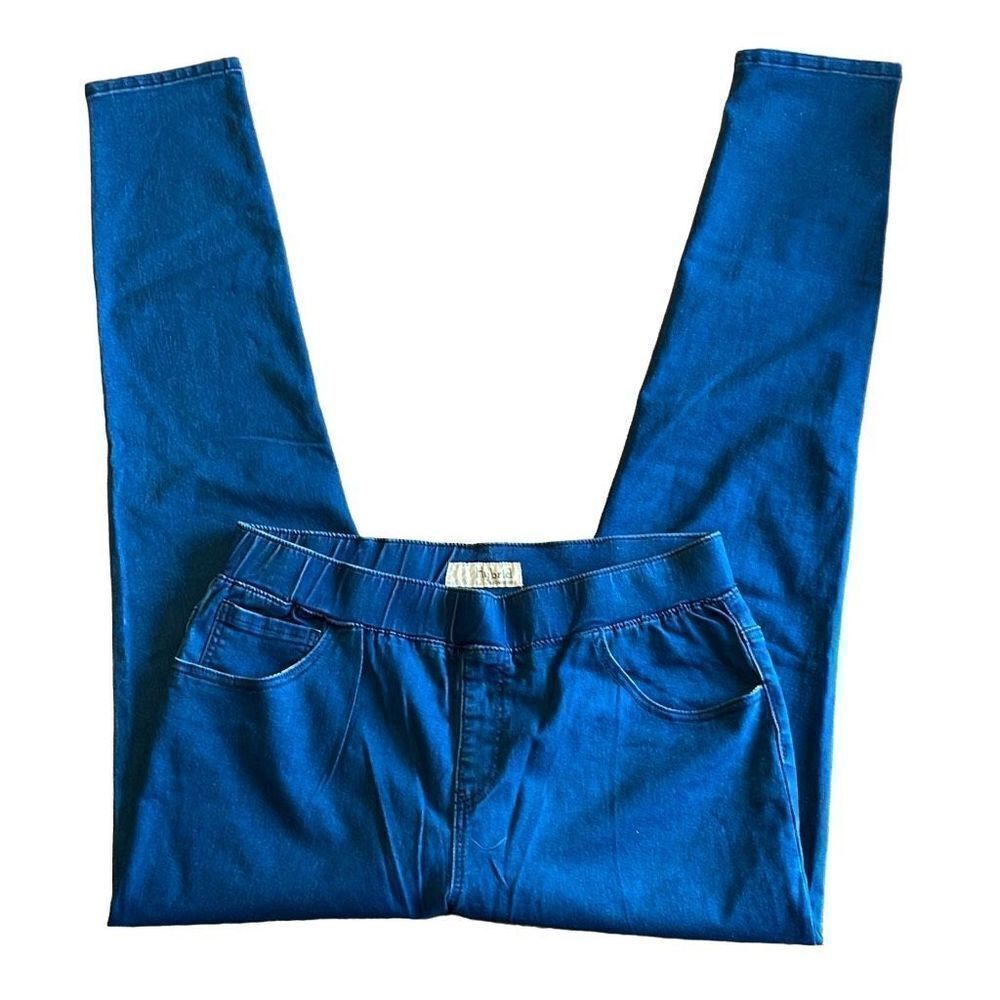 Hybrid & Co. pull on skinny jeans five pocket size 1X